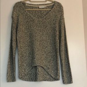 RD Style sweater with brown elbow patches